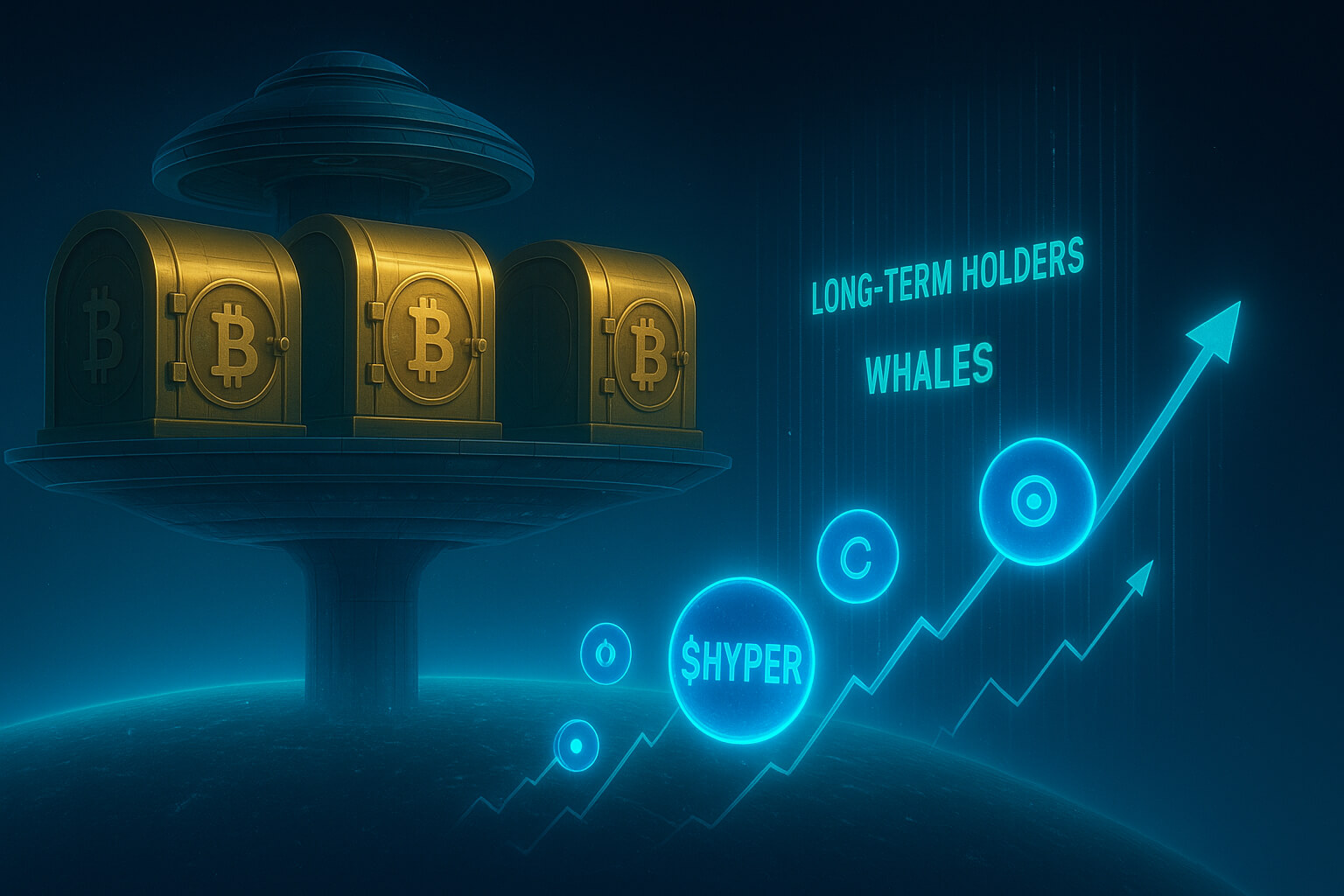 Positive Signals for Best Altcoins like $HYPER As Long-Term Whales Hold Onto Their Bitcoin