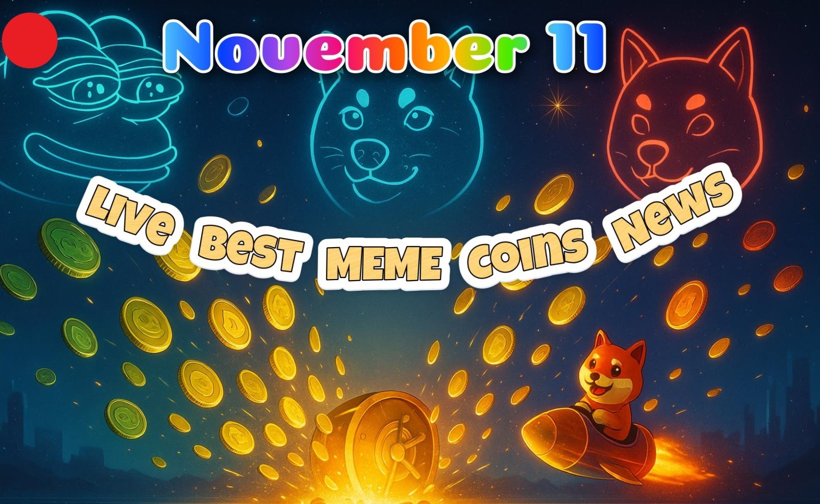 Best Meme Coins Live News Today: Latest Degen Alpha & Market Updates (November 11) - BitCoinist | Related Crypto Article