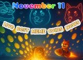 Best Meme Coins Live News Today: Latest Degen Alpha & Market Updates (November 11)