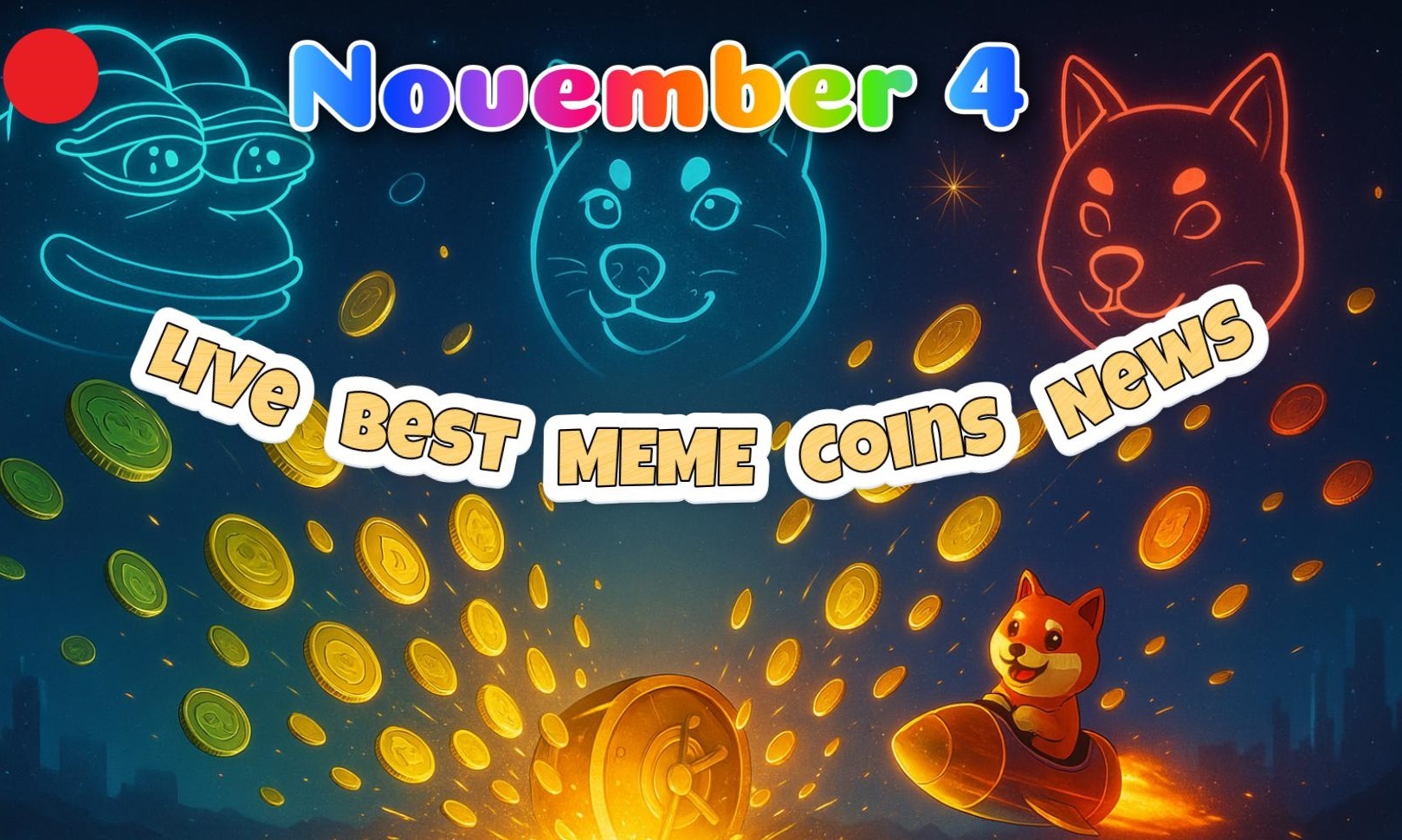Best Meme Coins Live News Today: Latest Degen Alpha & Market Updates (November 4) - BitCoinist | Related Crypto Article