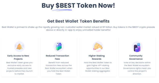 Best Wallet Token benefits explained.