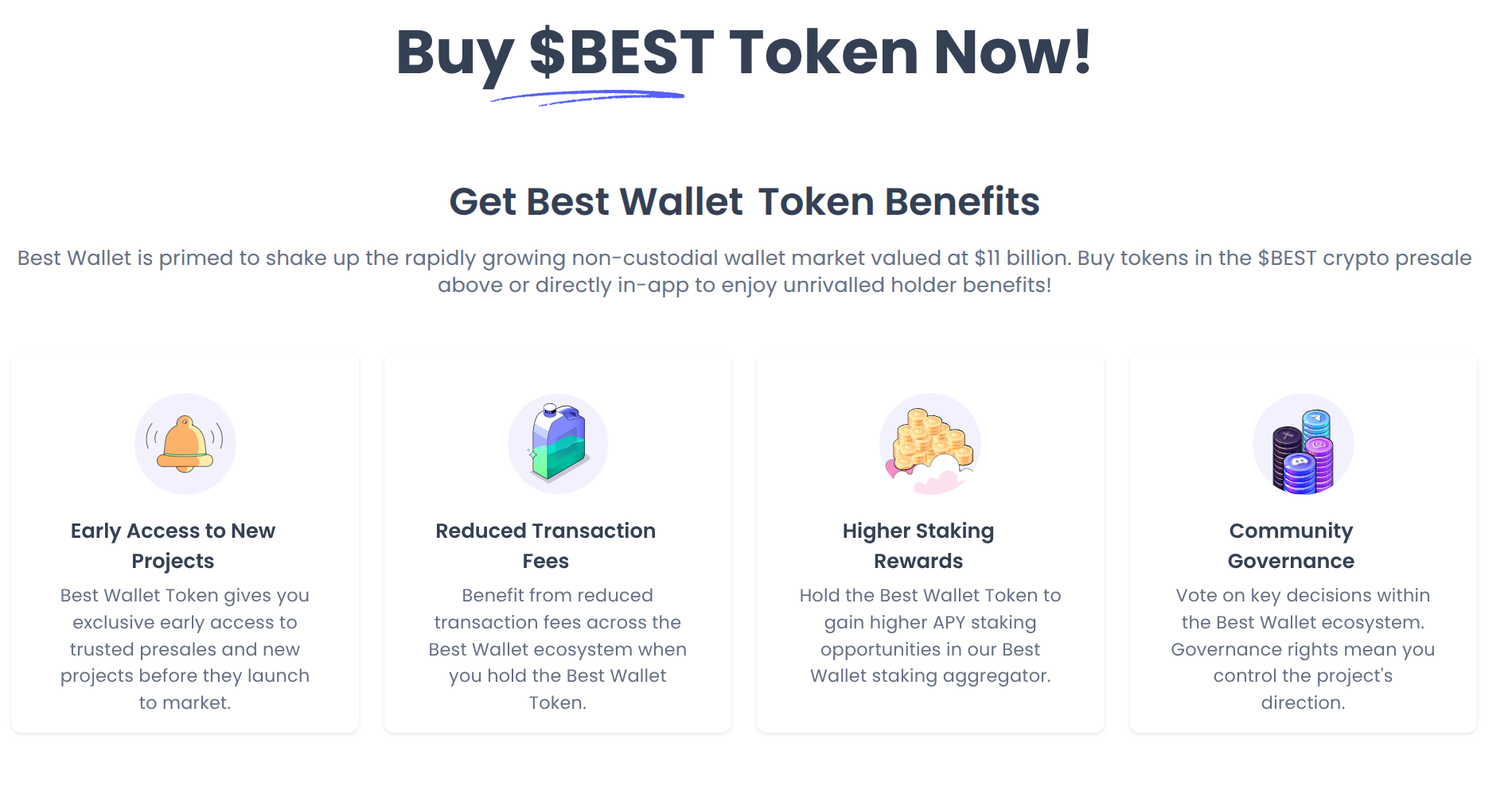 Die Vorteile des besten Wallet-Tokens erklärt.