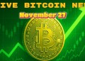 Bitcoin Live News Today: Latest Insights for Bitcoin Maxis (November 27)