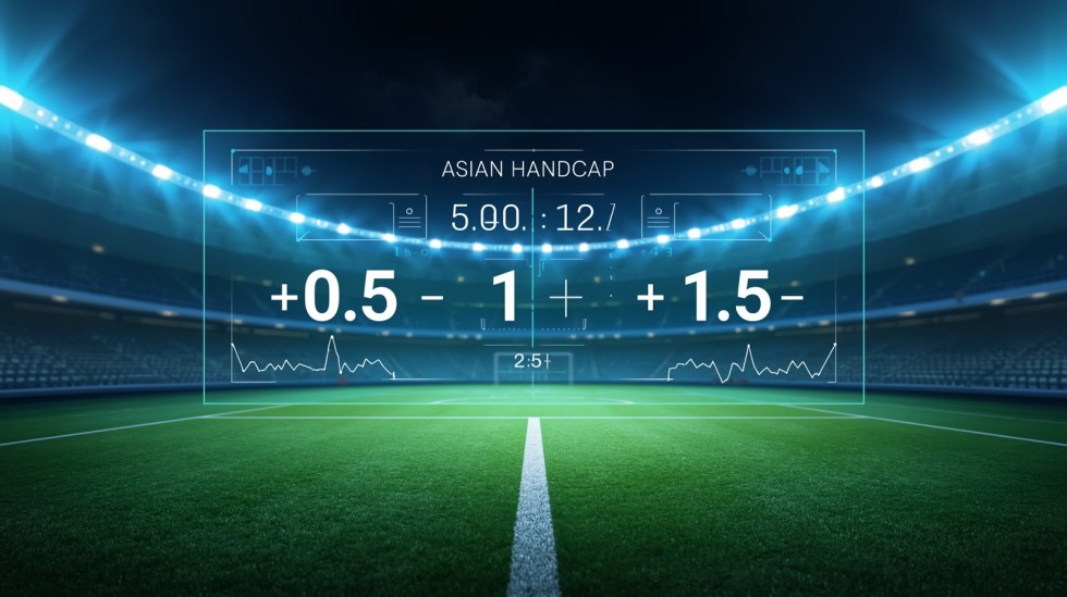 As linhas de handicap asiático são divididas em três tipos: handicaps inteiros, handicaps de meio e handicaps de quarto