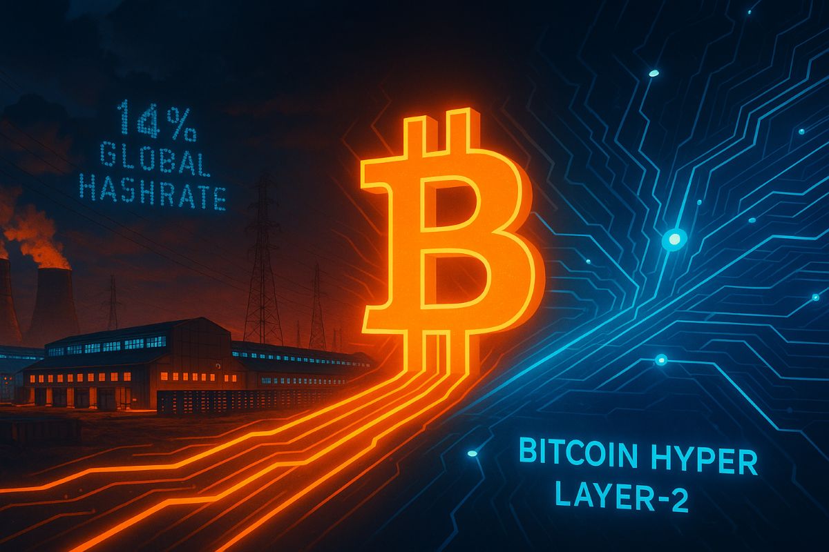 China’s Unexpected 14% Bitcoin Mining Comeback Fuels Demand For Bitcoin Hyper