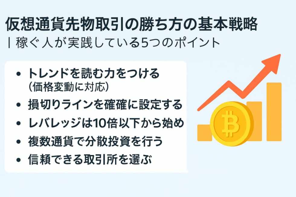 仮想通貨先物取引 勝ち方 実践法