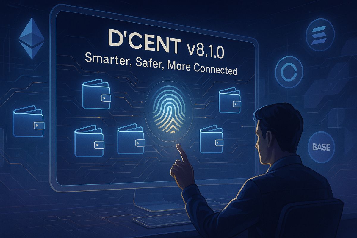 D’CENT Evolves Into Full Web3 Platform with Major App Update