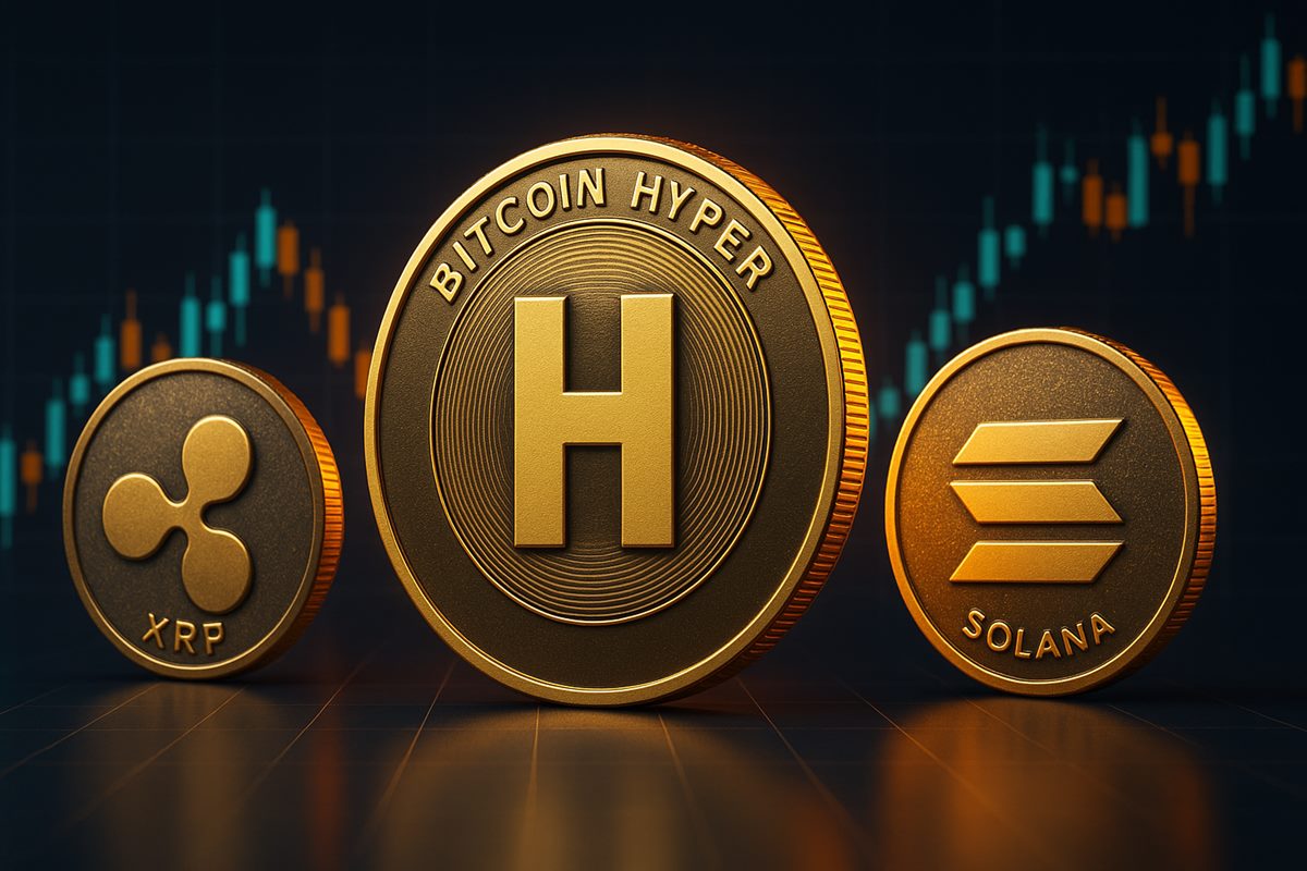 購入候補のアルトコイン：HYPERがXRPとSolanaを上回る理由