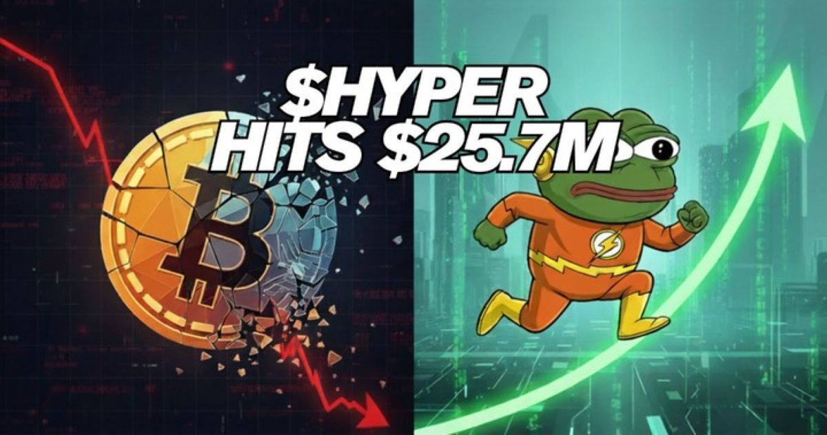 $BTC Price Prediction After Crash to $105K: $HYPER Hits $25.7M - BitCoinist | Related Crypto Article