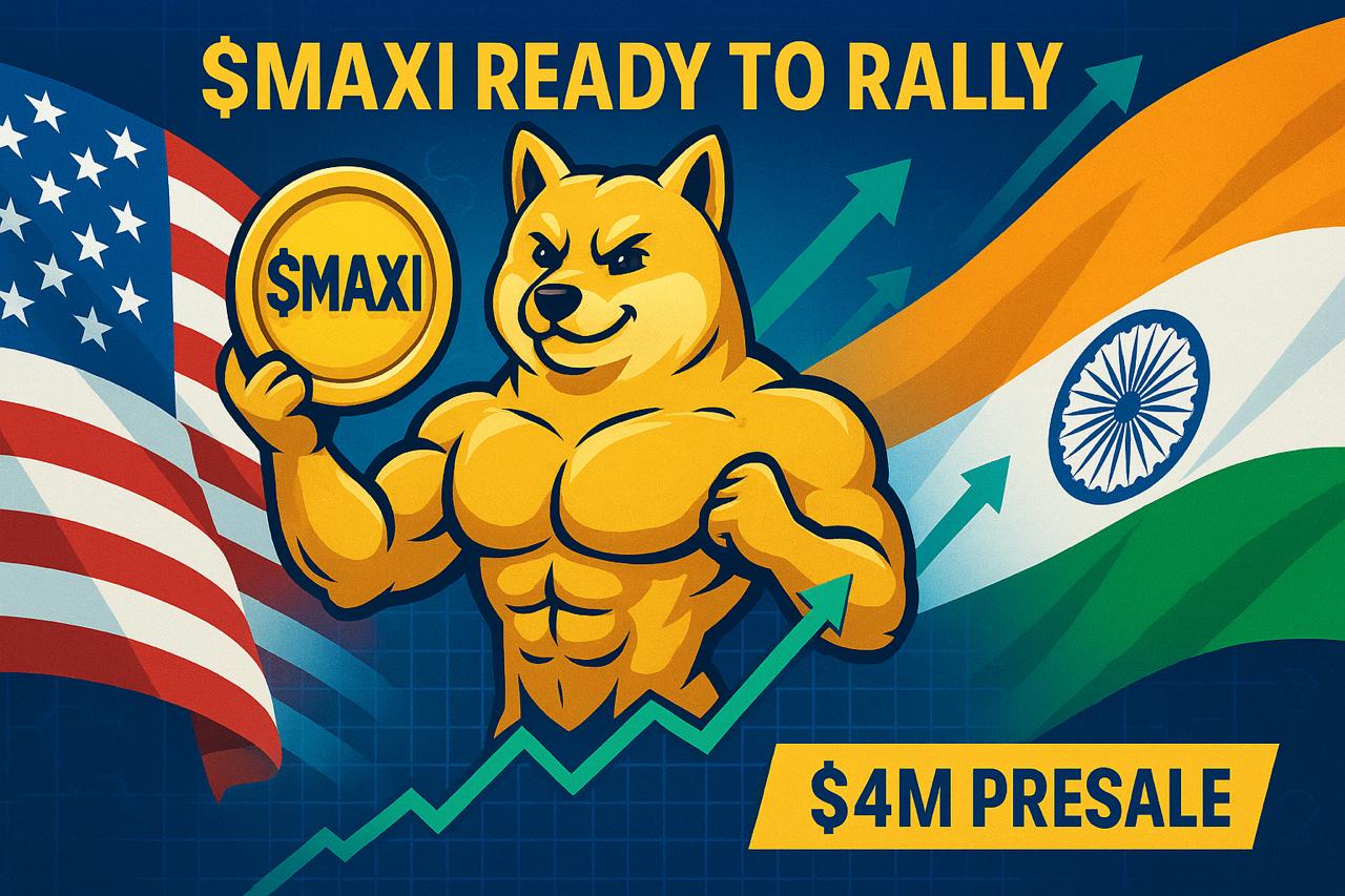 Trump’s India Deal to Explode Crypto? Maxi Doge Nears $4M and Waits for Rally