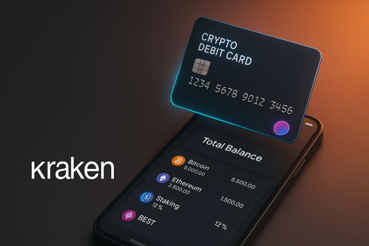 Kraken Unveils Crypto Debit Card for EU/UK – Best Wallet Could Follow With Its Best Card