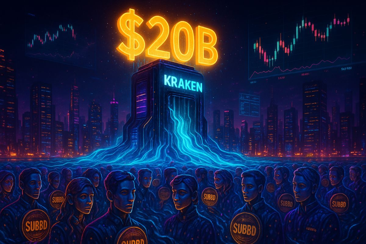 Kraken’s $20B Expansion Bet Puts Spotlight on Alts Like SUBBD Token