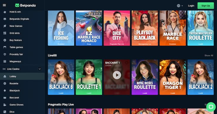 Live casino and roulette tables at PayPal casinos not on GamStop featuring real dealers and HD streams