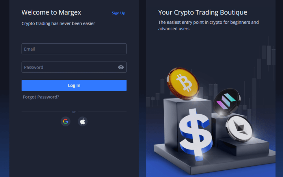 margex signup