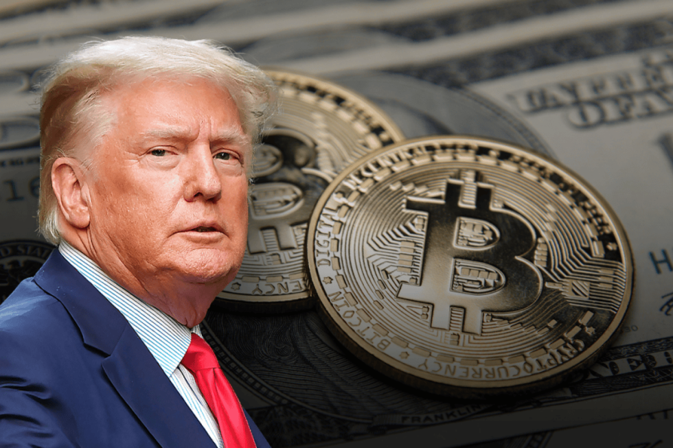 o τραμπ bitcoin market crypto