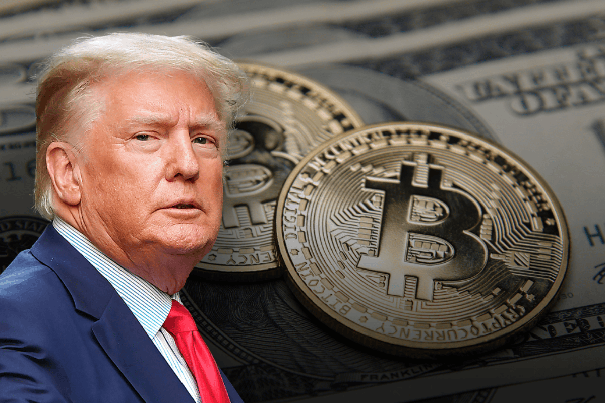 o τραμπ bitcoin market crypto