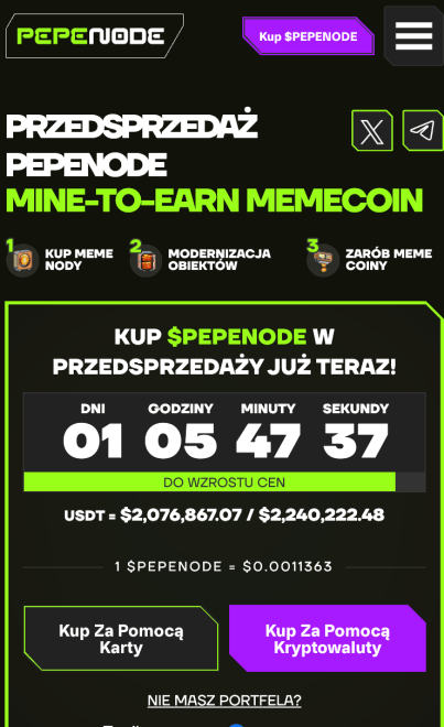 przedsprzedaż pepenode strona główna