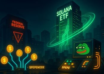 Solana ETFs Are Green Despite Hawkish Fed: Promising Altcoins Like PEPENODE Amp Up
