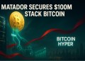 Wall Street's Matador Plans to Buy $100M Bitcoin Dip: $HYPER Is Best Crypto to Buy Now