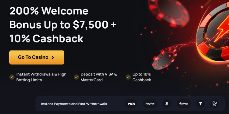 instant casino crypto gambling