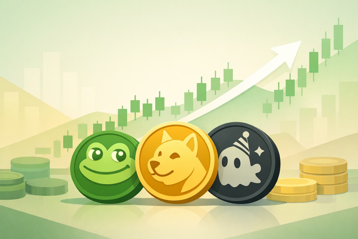 仮想通貨回復局面で注目のミームコイン、PepeやFartcoin、新興銘柄が浮上