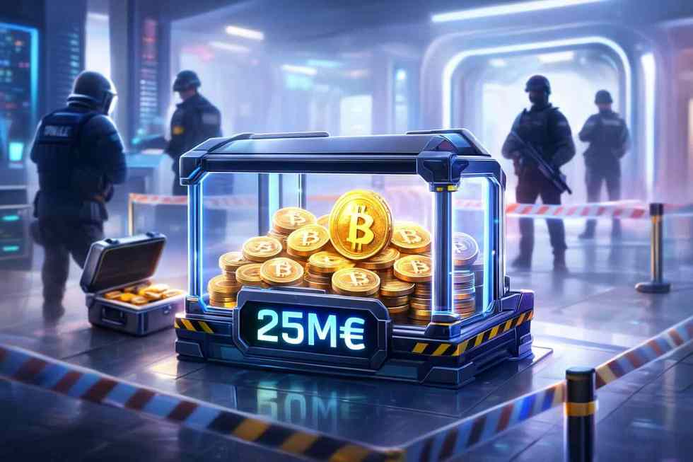 Cryptomixer démantelé : 25 M€ en Bitcoin saisis par les autorités.