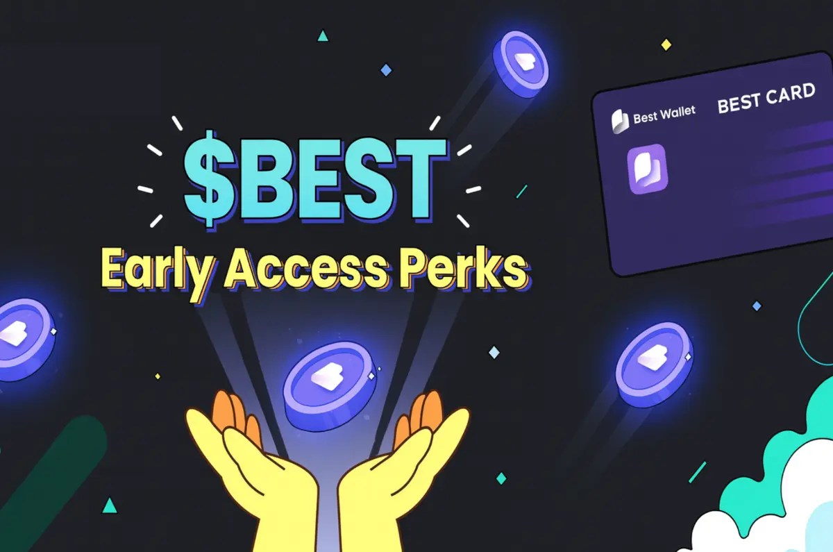 Best Wallet ohlásila výhody pre skorých držiteľov
