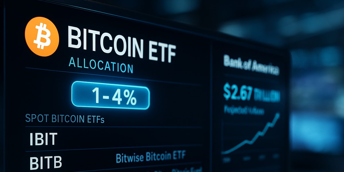 Bank of America laat 15k adviseurs Bitcoin aanbevelen. Stijgt BTC naar $200K in 2026?