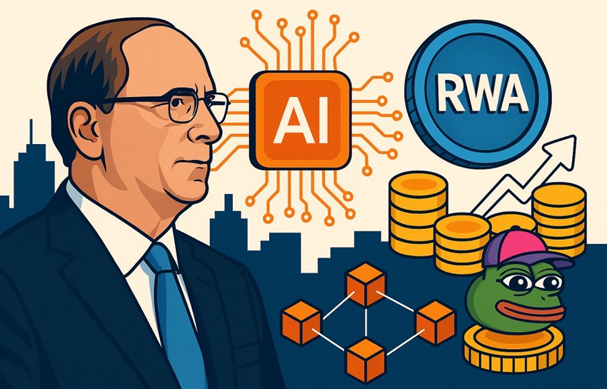 BlackRock CEO Larry Fink RWA wordt groter dan AI kans voor altcoins