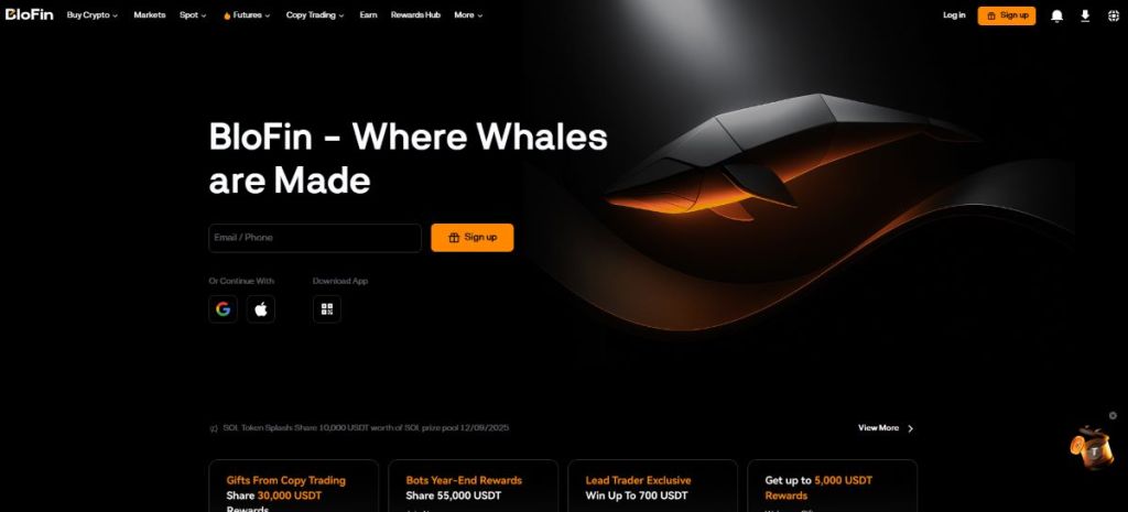 BloFin - High-Leverage Futures