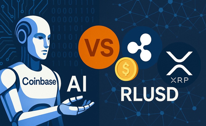 Coinbase AI Agents Vs Ripple's RLUSD Vormt Artifical Intelligence Gevaar Voor XRP
