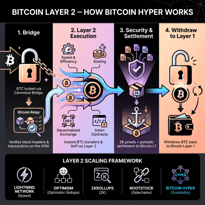 ทำความเข้าใจ Bitcoin Hyper เหรียญ Layer 2