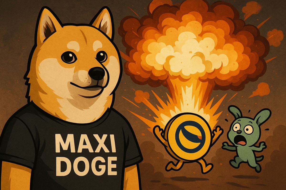 最良のミームコイン：Terra LunaとPippinが急騰する中、アナリストはMaxi Dogeを支持する