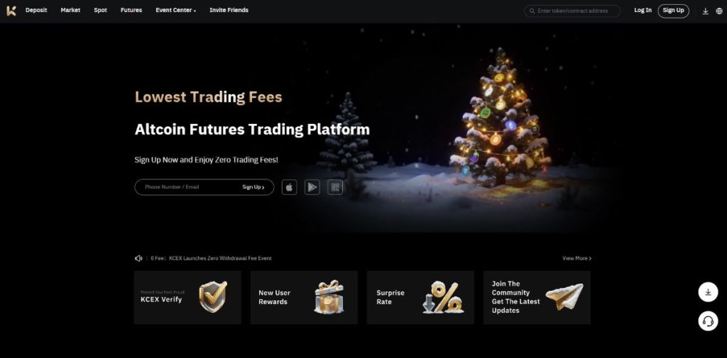 KCEX – Zero-Fee Spot Trading with Launchpad Access