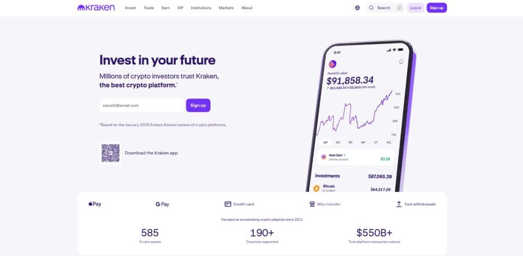 Kraken – Crypto Launchpad with Strong Security