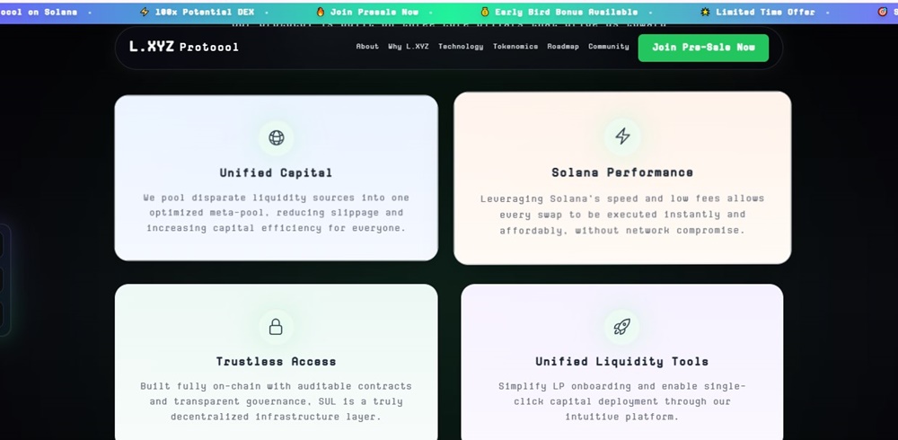 Analisis Harga L.XYZ Protocol