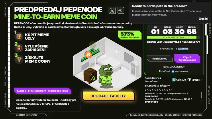 PepeNode najlepšie kryptomeny december 2025