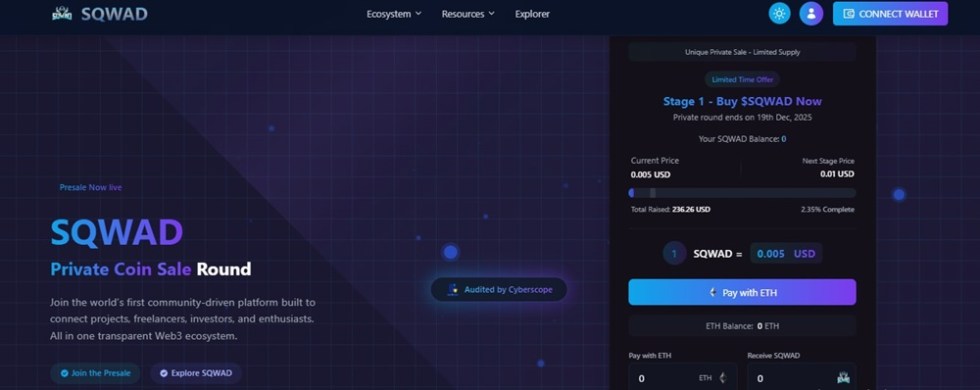 SQWAD ($SQWAD) คืออะไร