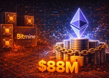 Ethereum Institutional Accumulation Continues: Bitmine Buys $88M Worth of ETH