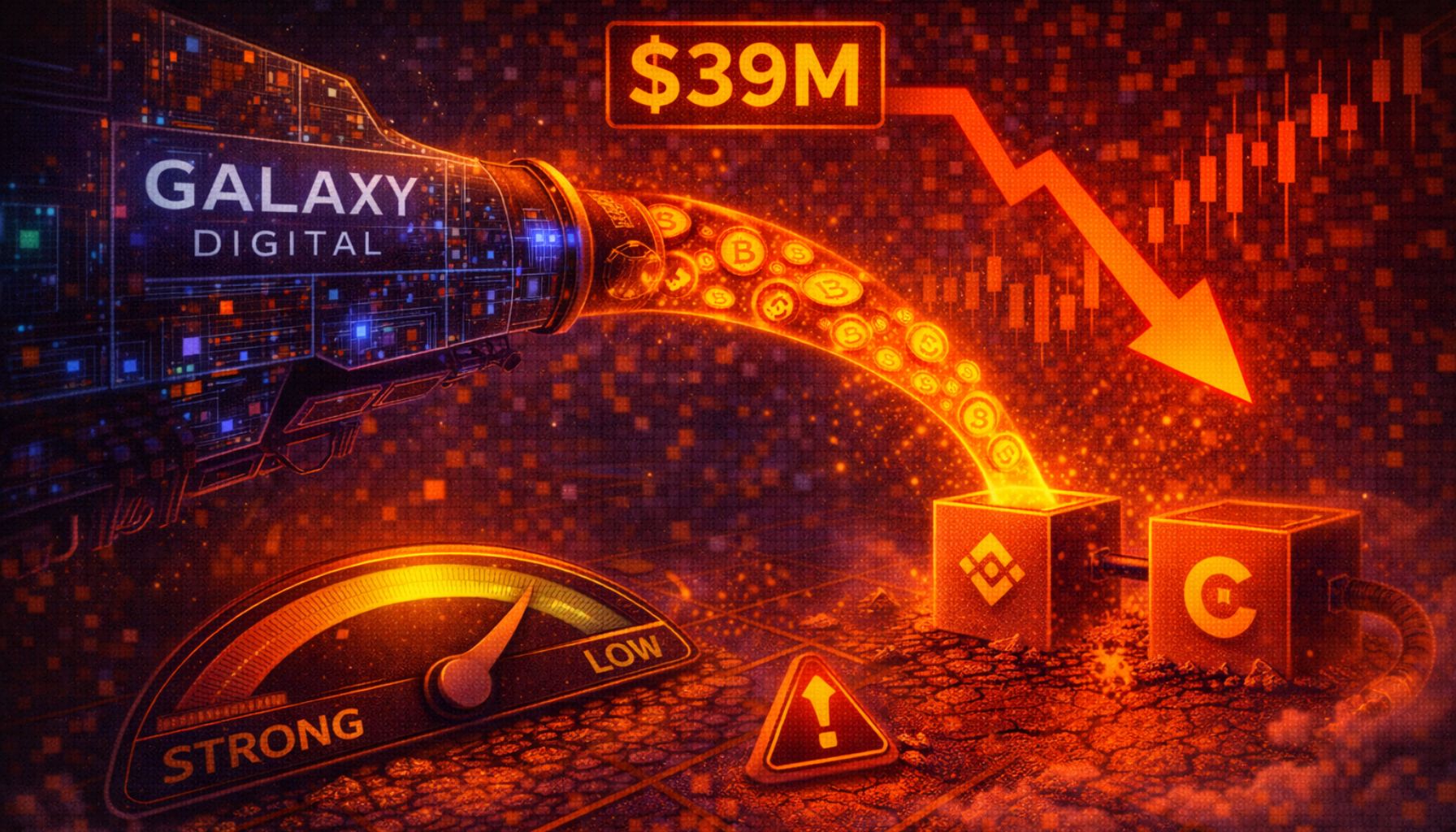 Galaxy Digital перевел $39 млн в биткоинах на биржи, сигнализируя о возможной распродаже - BitCoinist | Related Crypto Article