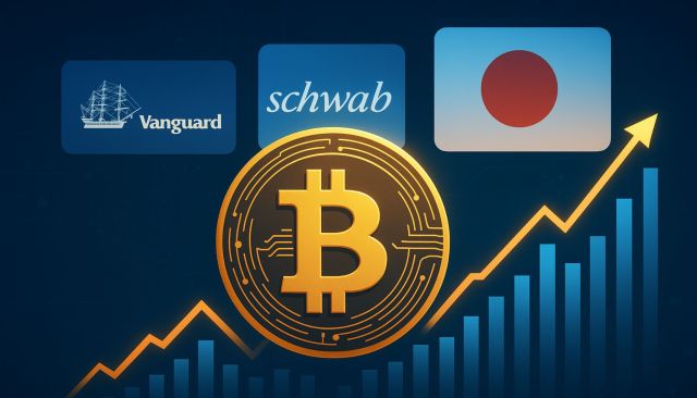 Bitcoin Enters New Adoption Phase: Vanguard, Schwab, and Japan Fuel BTC Recovery