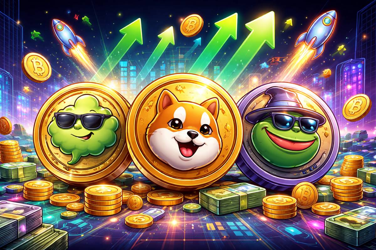 2026年に向け注目のミームコイン──Fartcoin、Bonk、新興トークンに需要集まる