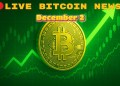 Bitcoin Live News Today: Latest Insights for Bitcoin Maxis (December 2)