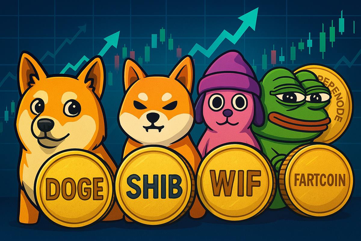 購入候補のミームコイン：DOGE、SHIB、WIF、FARTCOIN、PEPENODE