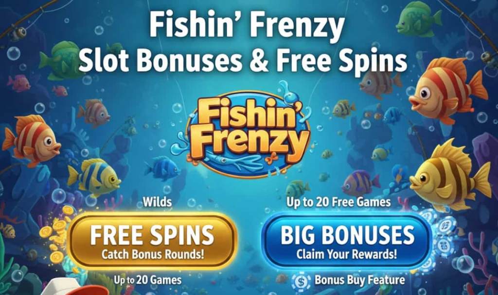 Fishin’ Frenzy Slot Bonuses & Free Spins
