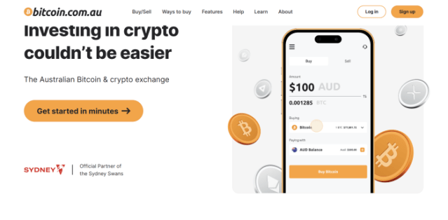 Bitcoin.com.au – the best Australian crypto exchange.