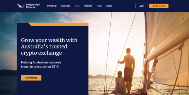 Start institutional crypto HoDLing with Independent Reserve.