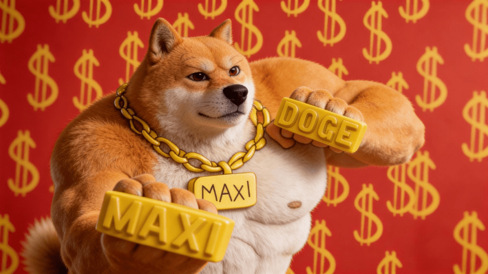 สุนัข Doge กล้ามใหญ่สวมสร้อยทองใส่สนับ Maxi Doge