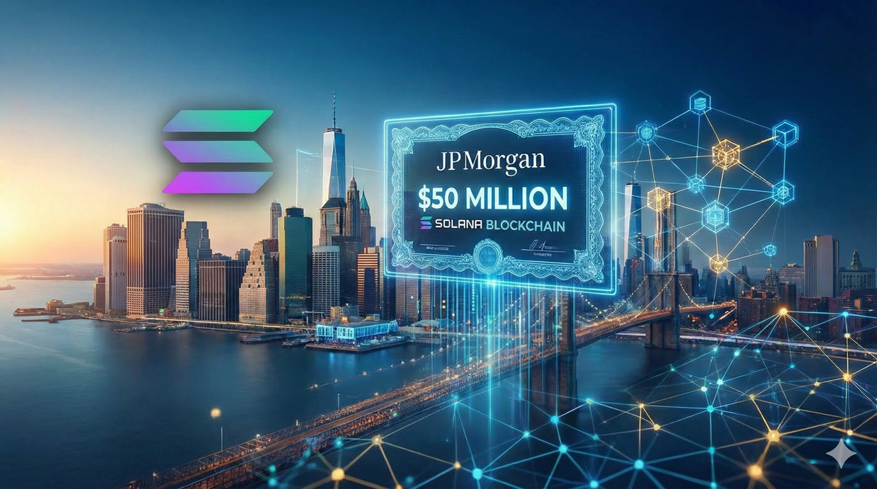 JP모건, 이더리움 아닌 솔라나에서 5천만 달러 채권 발행 완료