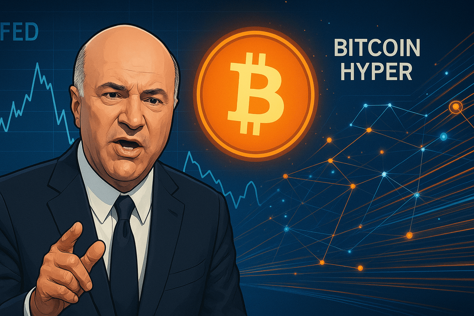 Fed Cuts are Irrelevant to Bitcoin, Says Kevin O'Leary, as Bitcoin Hyper Raises $28.8M.